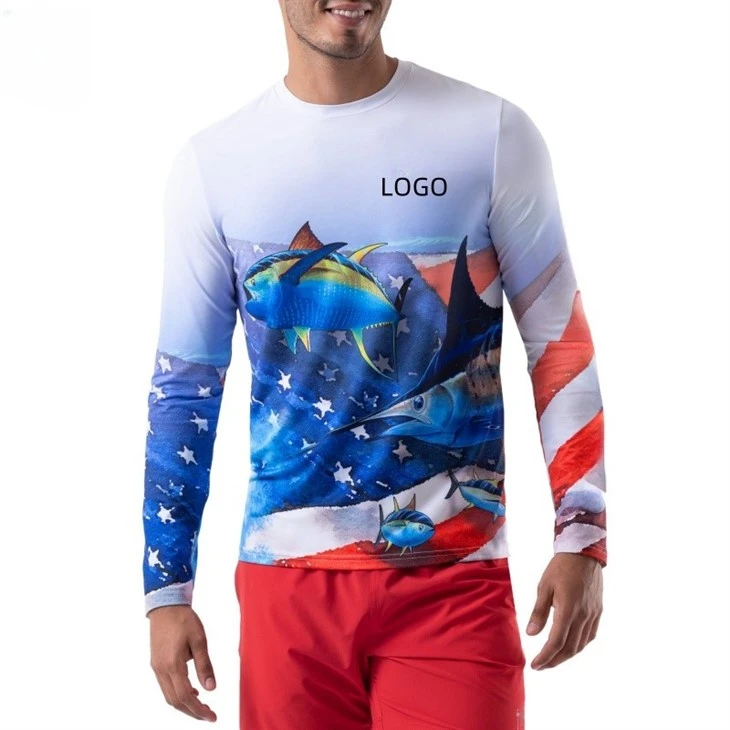 New Design Outdoor Hunting Upf 50 Breathable Cooling Long Sleeve Hooded Fishing Shirt